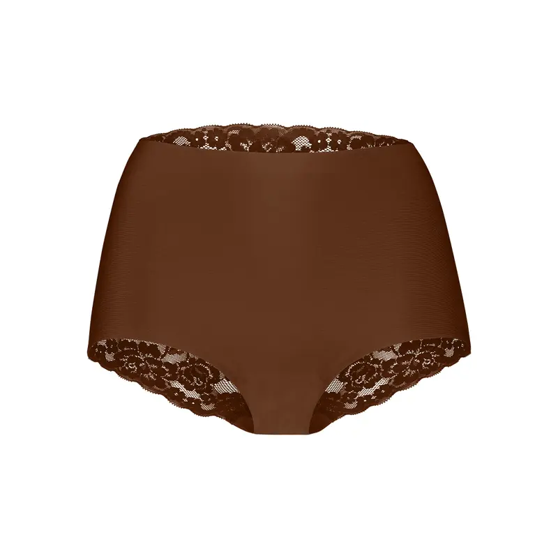 High Waist Lace 31758 30176 Coconut