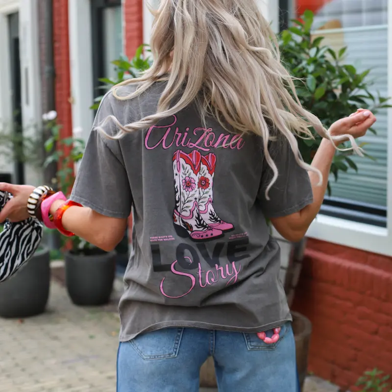 Hip cowboy shirt dark grey