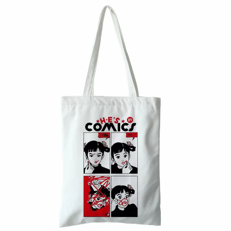 Hisashi Eguchi Lipstick Girl Zipper Tote