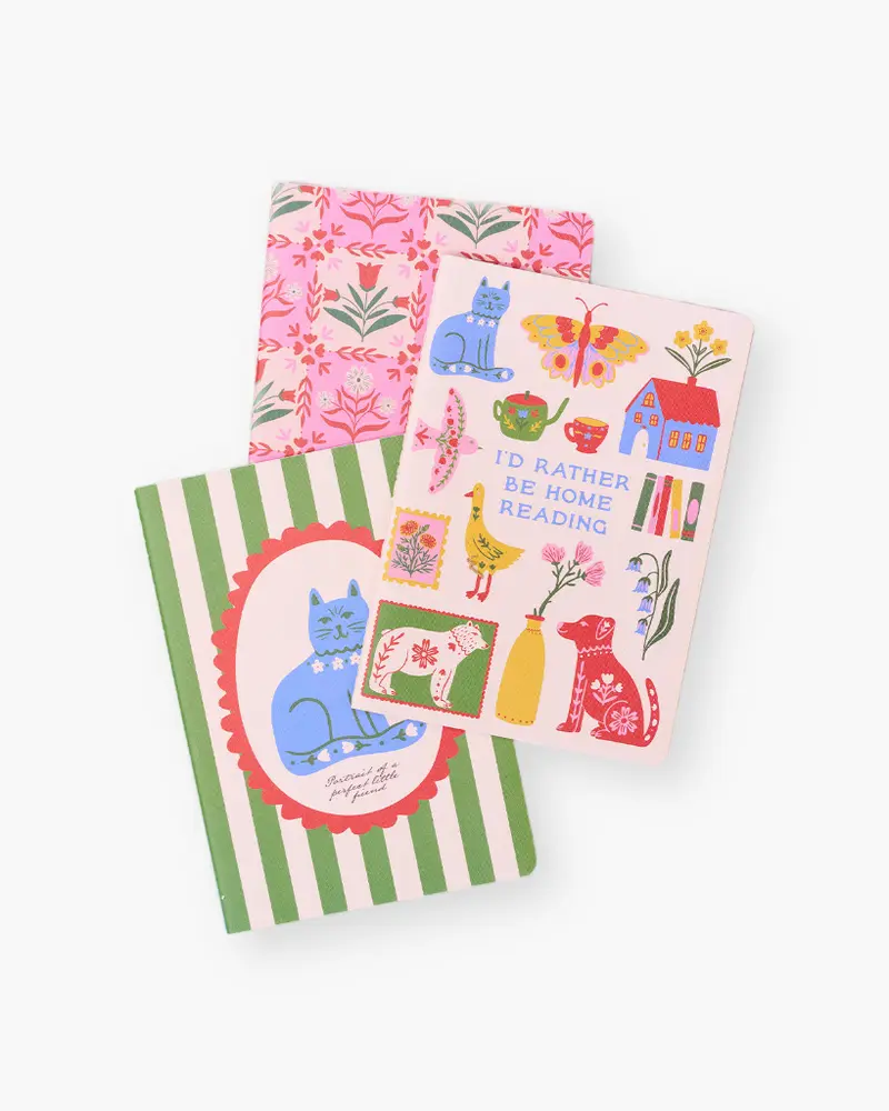 Hold That Thought Notebook Set - I'd Rather Be Home Reading [PRE ORDER]