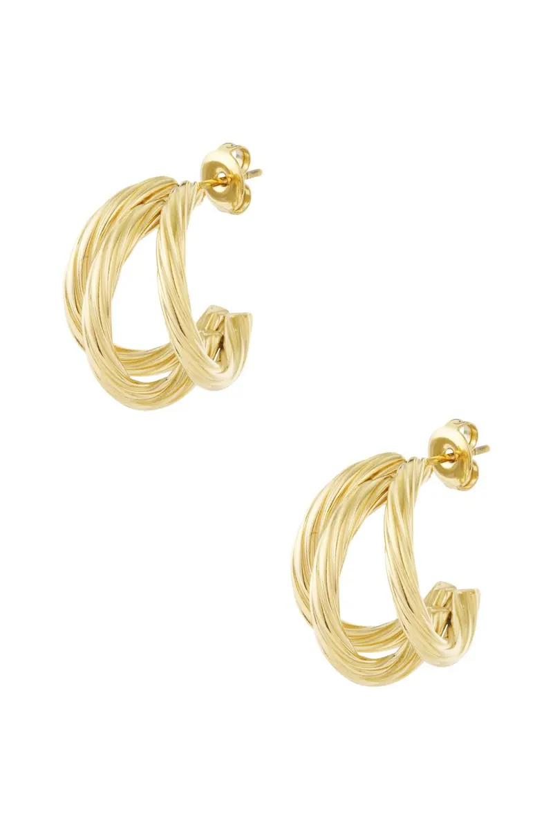 Hoop Earrings Geometric