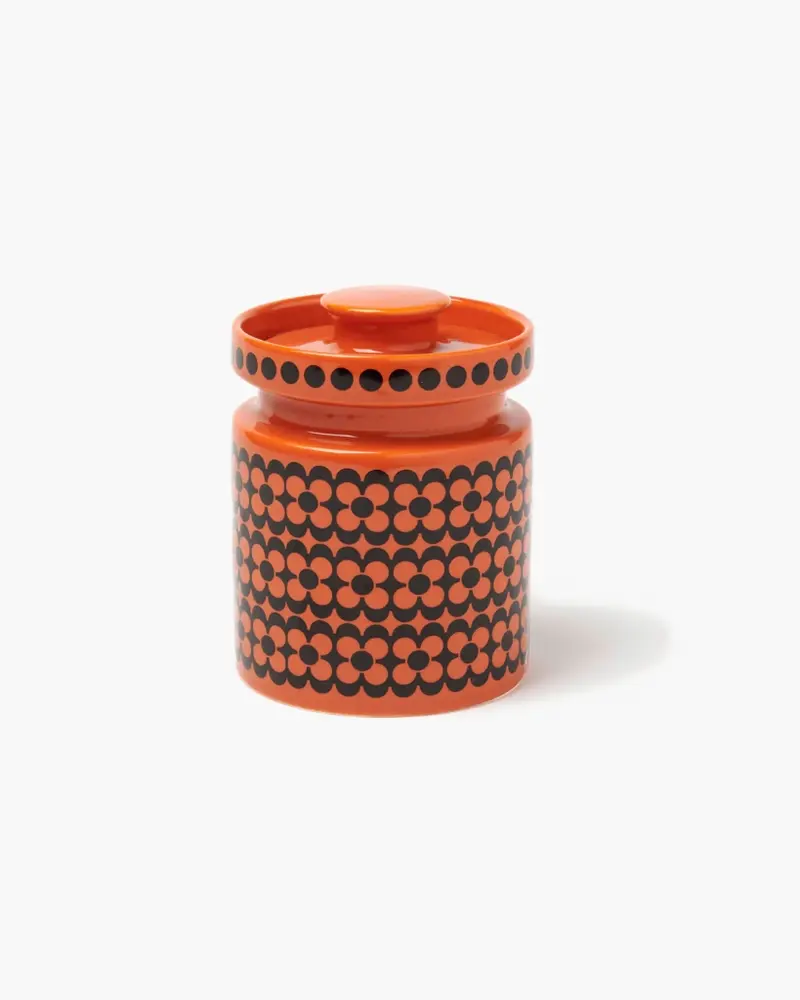 Hornsea Mini Jar - Orange Repeat Flower [PRE ORDER]