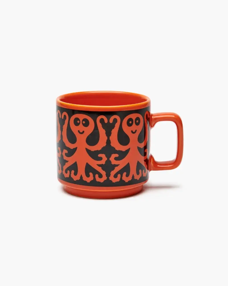 Hornsea Mug - Orange Octopus [PRE ORDER]