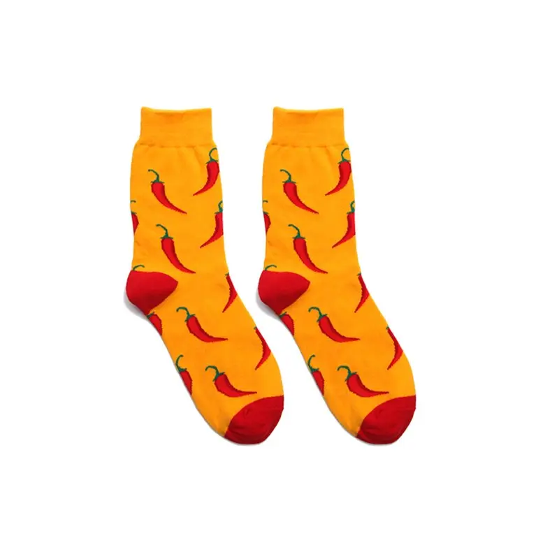 Hot Pepper Crew Socks