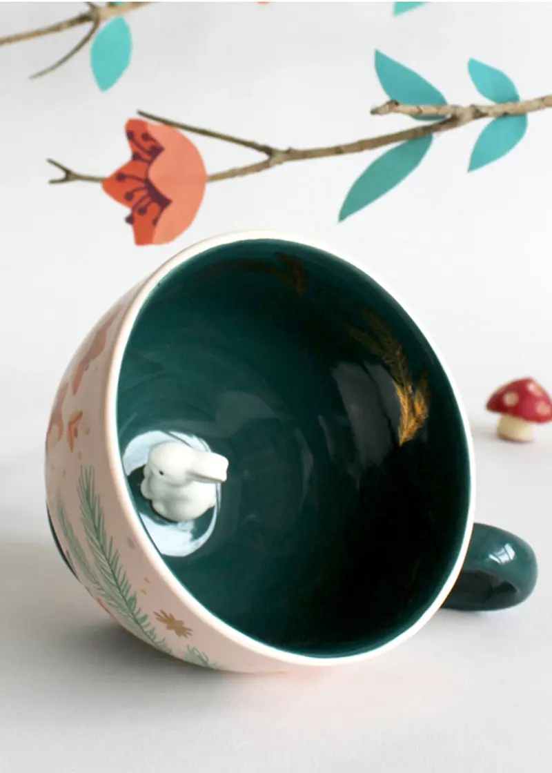 House of Disaster Secret Garden Rabbit Cup