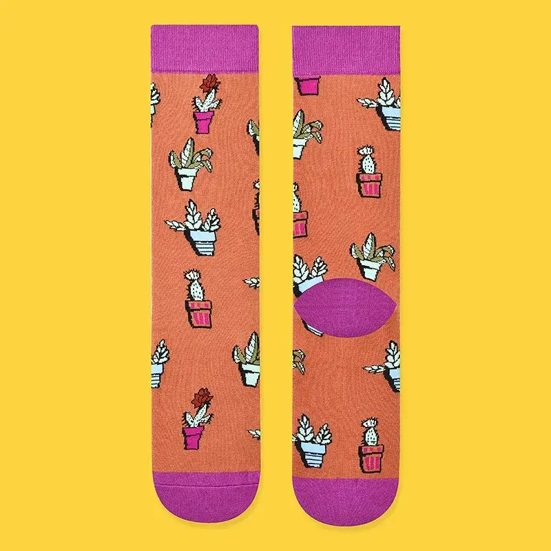 Houseplant Crew Socks