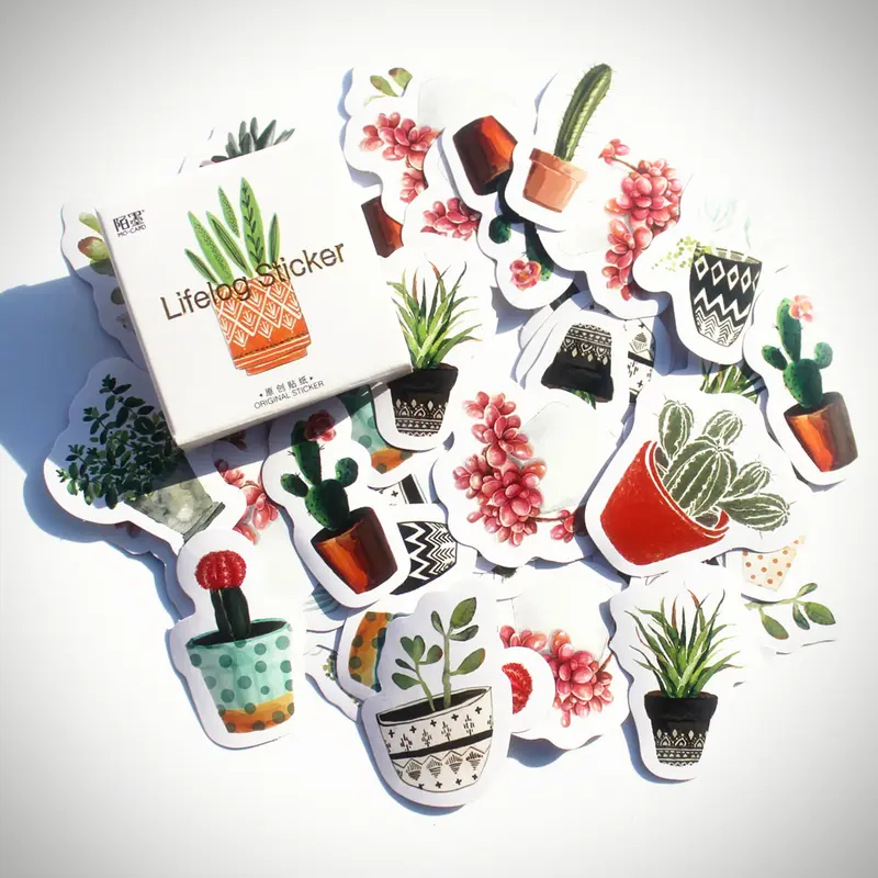 Houseplant Sticker Pack (45pcs)