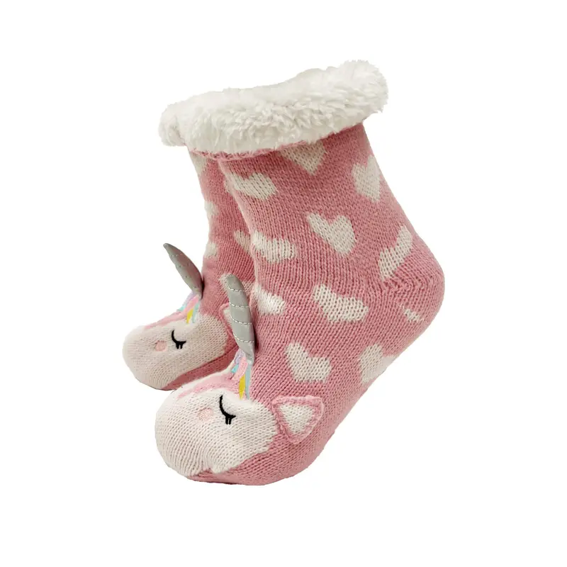Huissokken Unicorn roze maat 31-34
