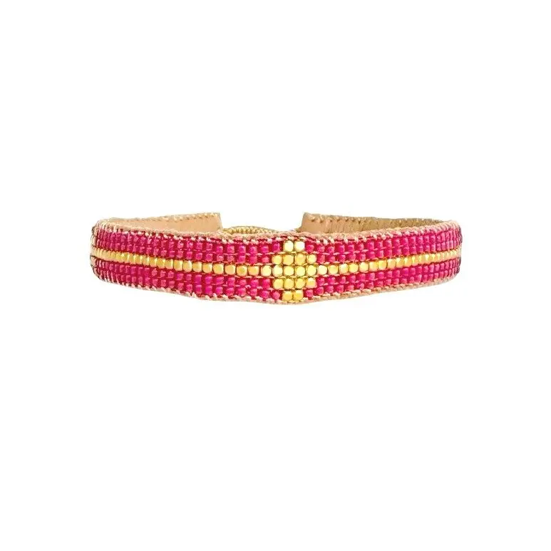 ibu jewels armband arrow fuchsia