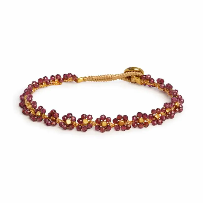 ibu jewels armband lulu stone flower