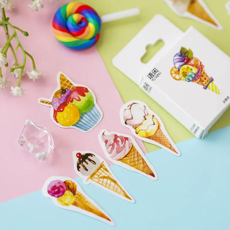 Ice Cream Sticker Pack (50pcs)