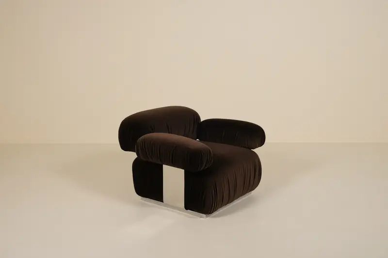 Il Colombaccio Lounge Chair by Roberto Iera for Felice Rossi