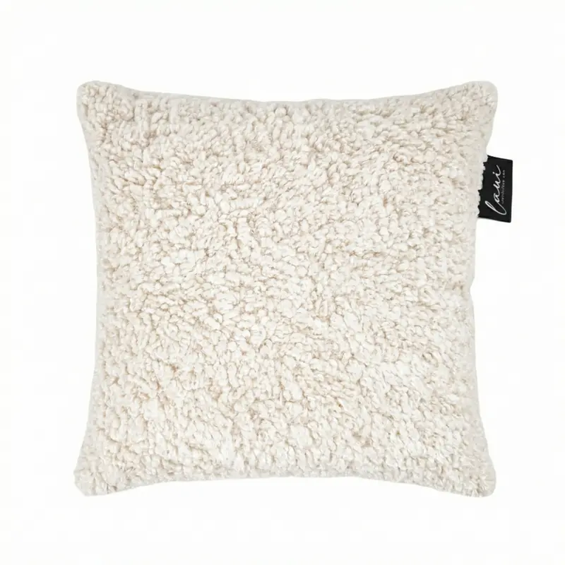 Indoor Kussen Doodle White Cream 50x50 - Laui Lounge