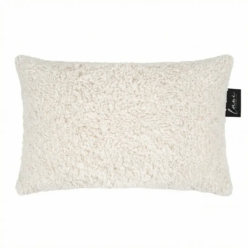 Indoor Kussen Doodle White Cream 60x40 - Laui Lounge
