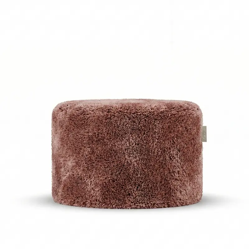 Indoor Pouf Doodle Soft Pink Ø68x35 - Laui Lounge