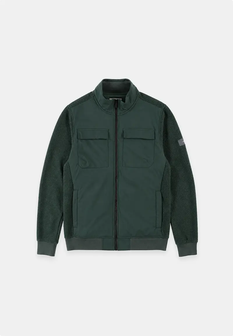 Inver – Sweat Mix Zip Cardigan