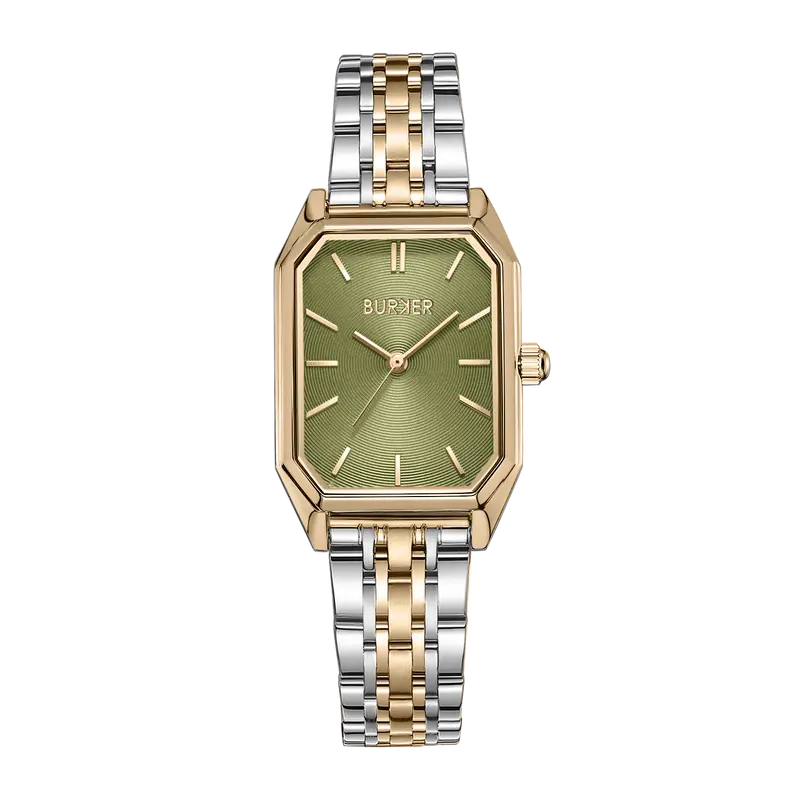 Isabell Gold Silver Olive Green