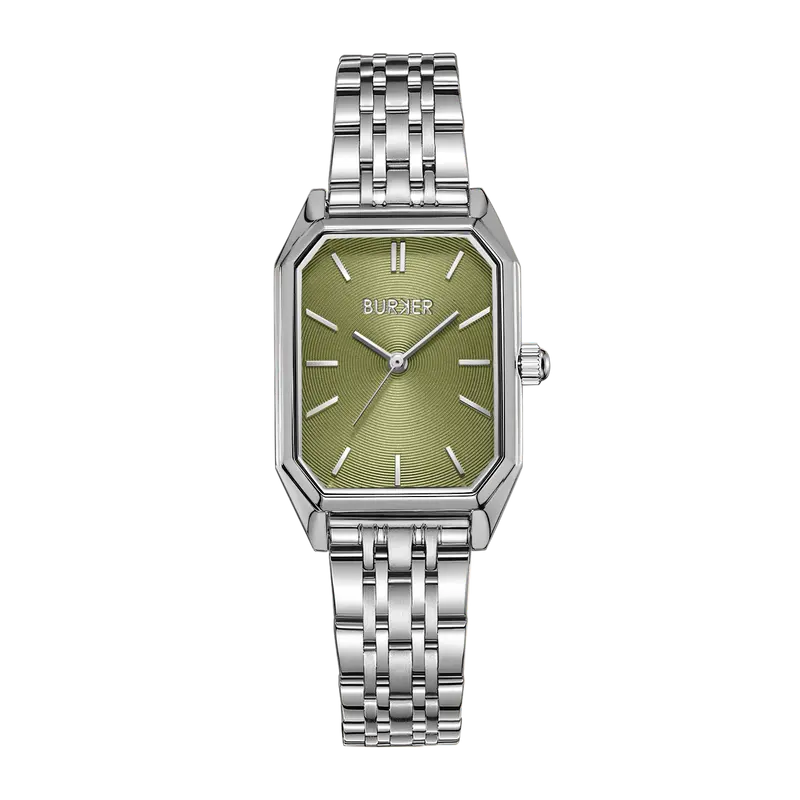 Isabell Silver Olive Green