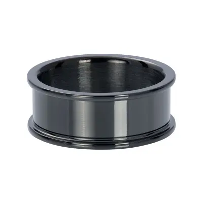 iXXXi  Basisring zwart 8mm (16-21MM)