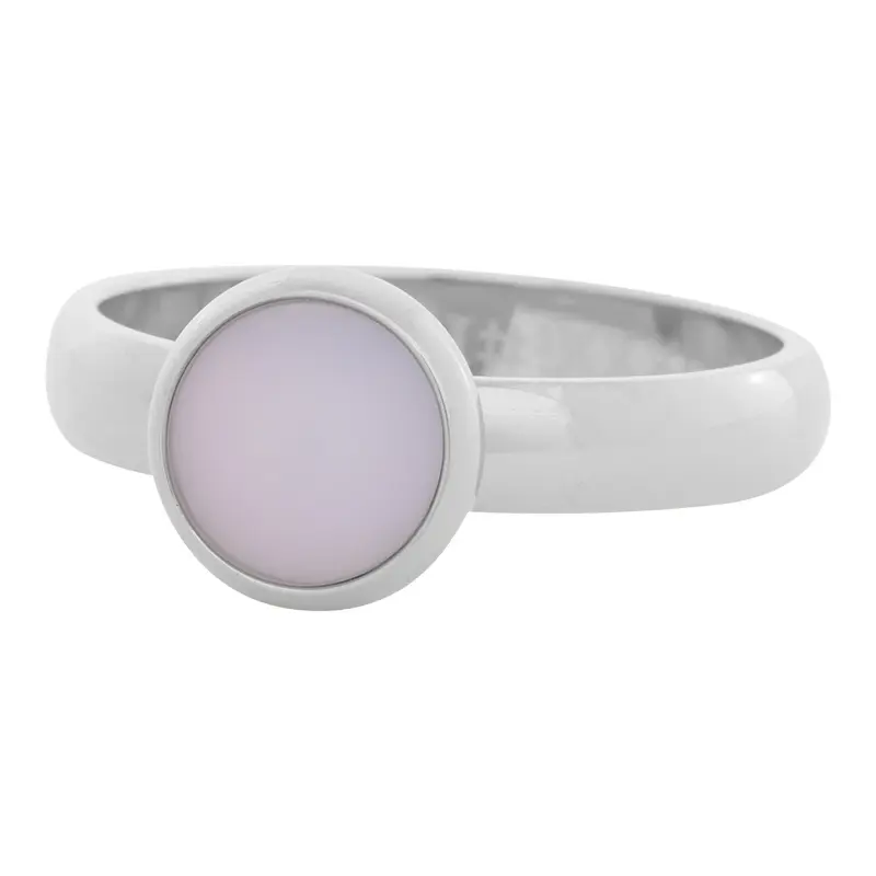 iXXXi invulring Roze Steen Zilver 4mm