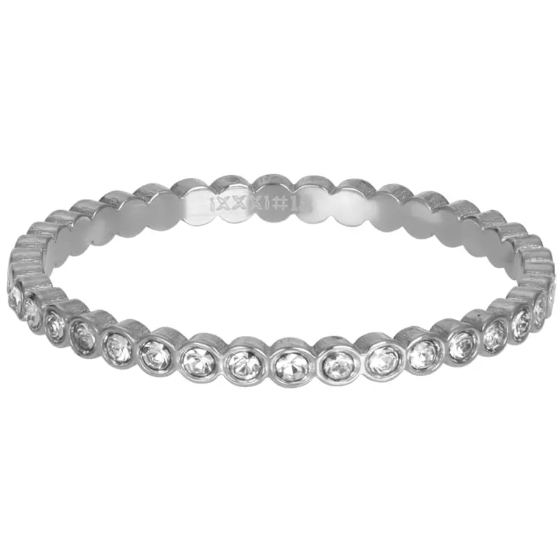 iXXXi invulring Small Circle Stone (2MM)