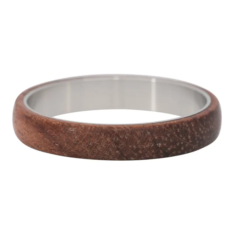 iXXXi invulring Wood Dark Brown 4mm