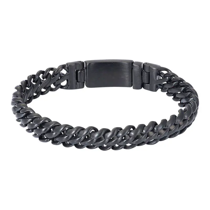 iXXXi Jewelry heren armband San Francisco Zwart (LENGTE