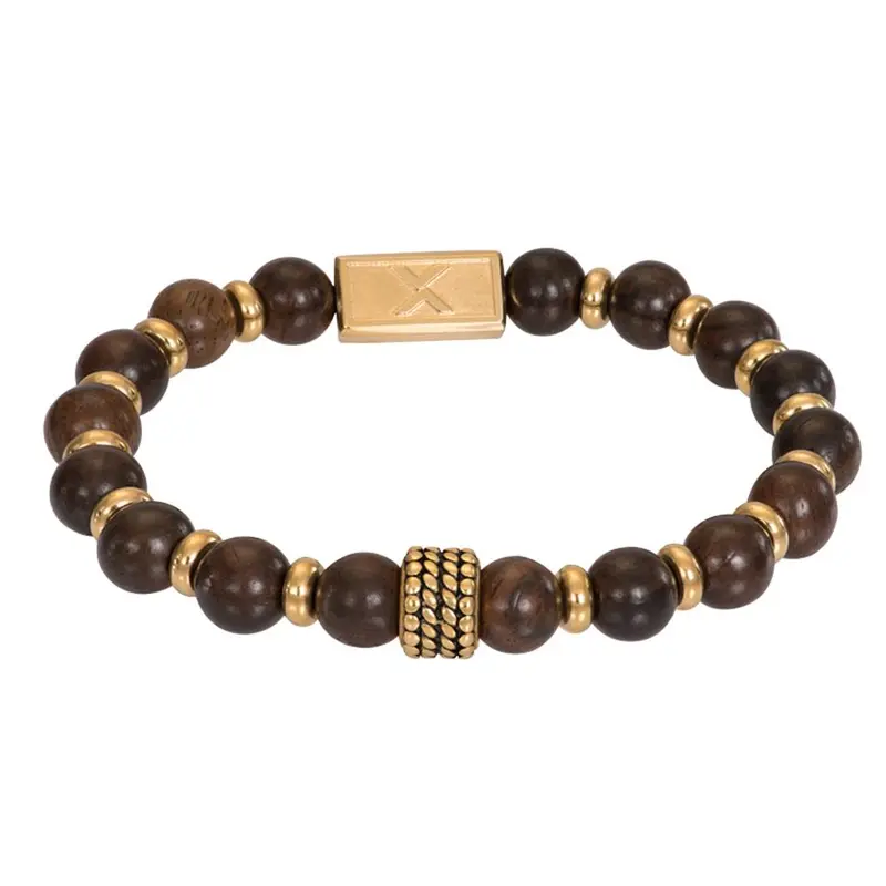 iXXXi Jewelry heren armband STEFF bruin (LENGTE
