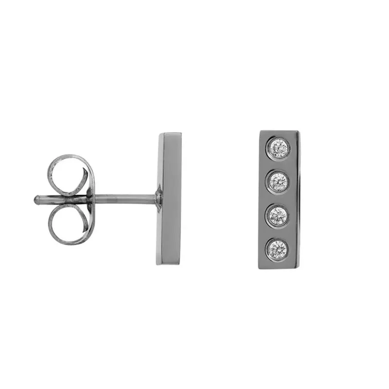 iXXXi Jewelry Oorknop design rectangle (10MM)