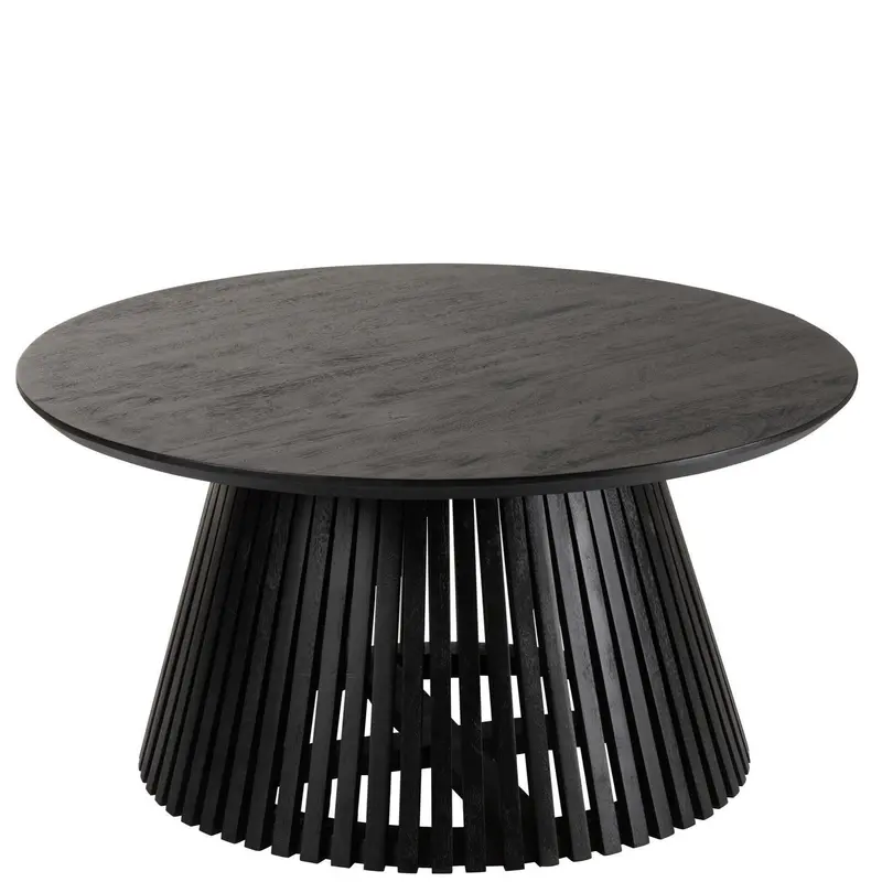 J-Line salontafel Vincent mango hout zwart medium