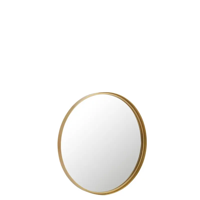 J-Line Spiegel Goud Small Ø60cm