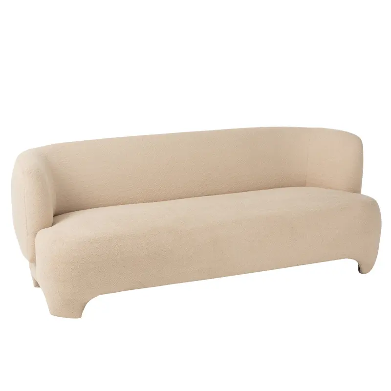 J-Line Witte 2/3-zits Sofa J-Line