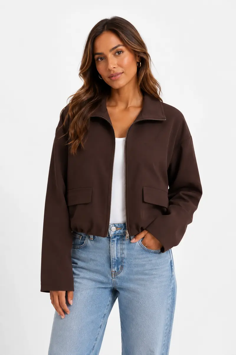 Jacket Davis Dark brown