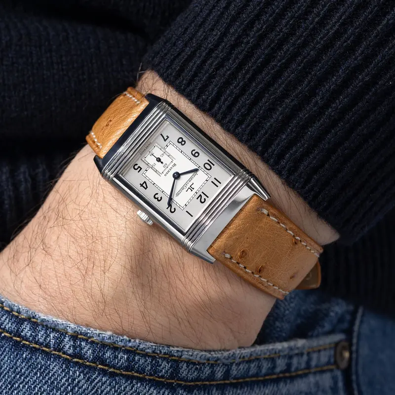 Jaeger Lecoultre Reverso Grande Taille Silver dial ref 270.8.62