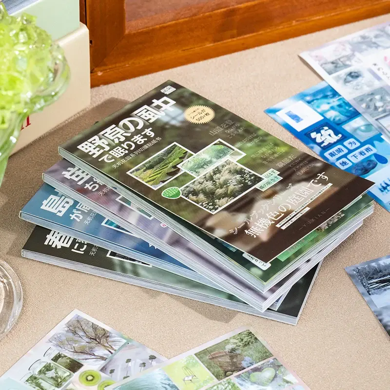 Japanese Aesthetic Junk Journal Sticker Pack