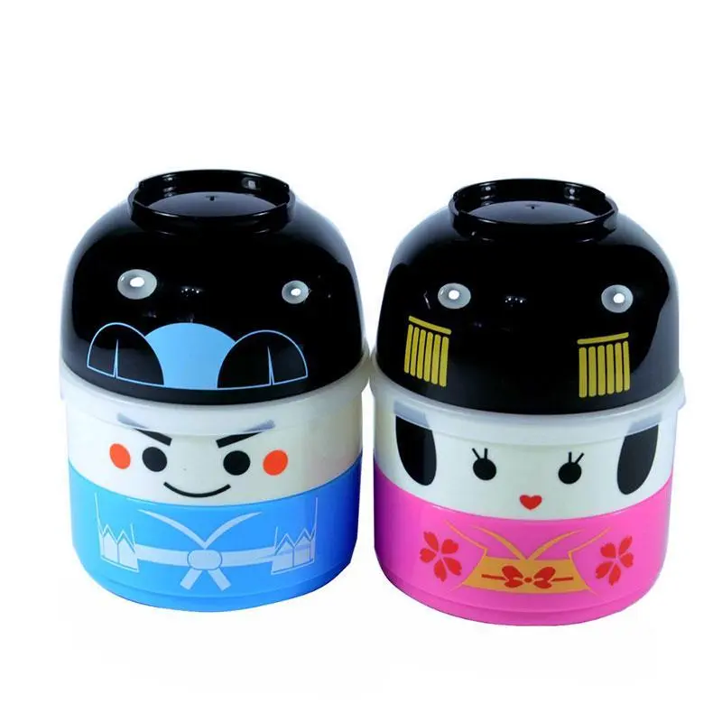 Japanese Kokeshi Bento Box - Geisha
