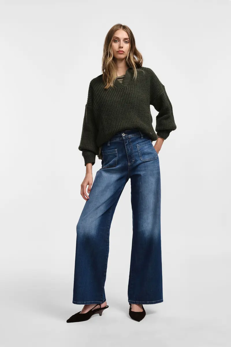 Jeans P0R5BQ2E25 Blu Denim