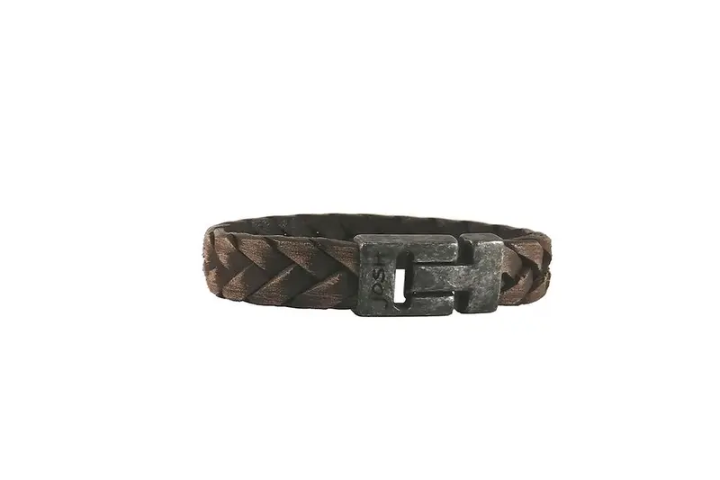 JOSH Bruin Armband - 24903-BRA- (LENGTE