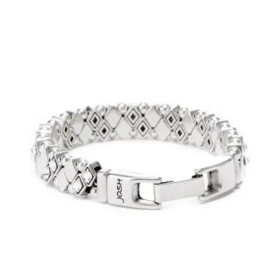 Josh Dames Armband - 4437 Zilver (LENGTE 19.5CM)