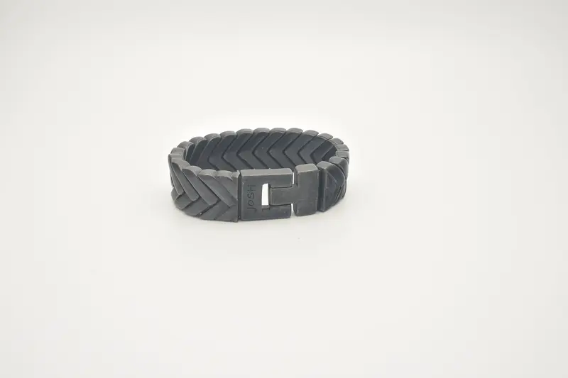 JOSH Heren Armband - 03558 Vintage Black (LENGTE