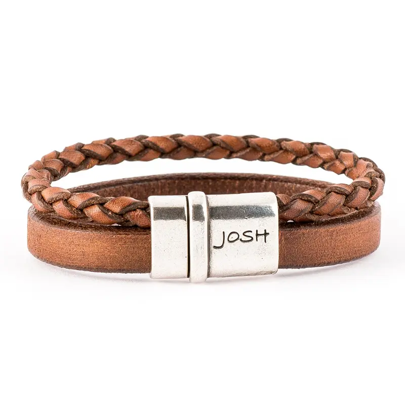 JOSH heren armband 09110 (LENGTE