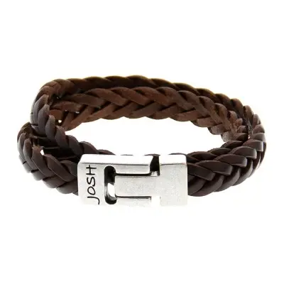 Josh Heren Armband - 24457 Bruin (LENGTE