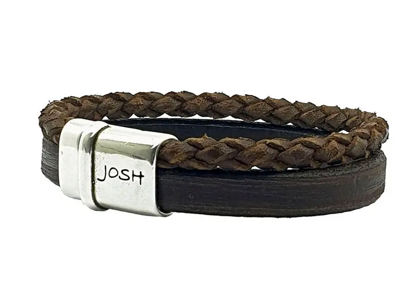 Josh Heren Armband 9264 (LENGTE 20.5-23CM)