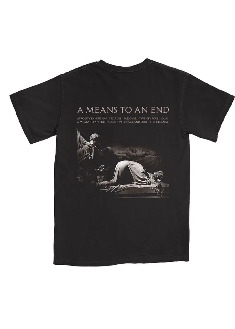 Joy Division A Means To An End Band T-Shirt Black