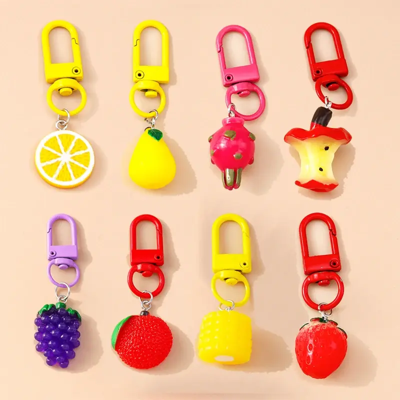 Juicy Fruit and Veg Clip-On Charms