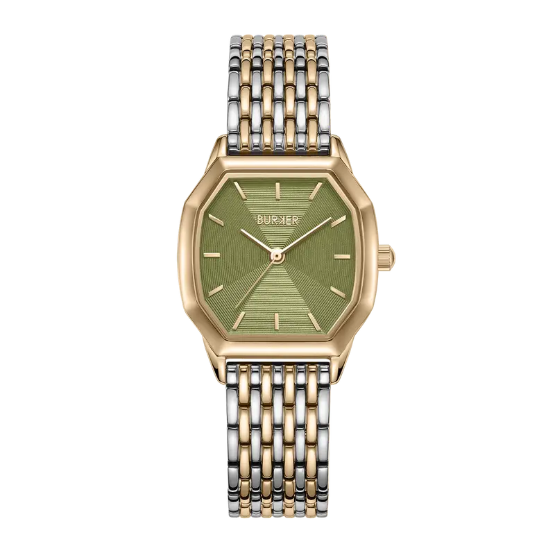 Julia Gold Silver Olive Green