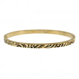 Kalli bangle Armband zebra 2163 (18cm)