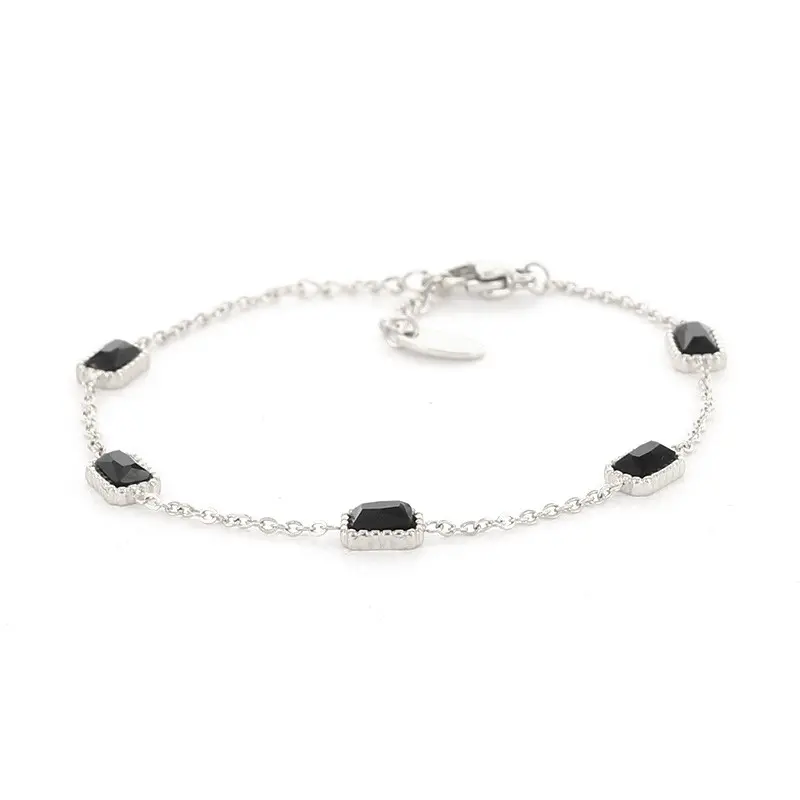 Kalli Kalli Armband (Sieraad) 5 Stenen Zwart