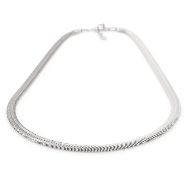 Kalli Kalli Collier Glad Schakel (8mm)