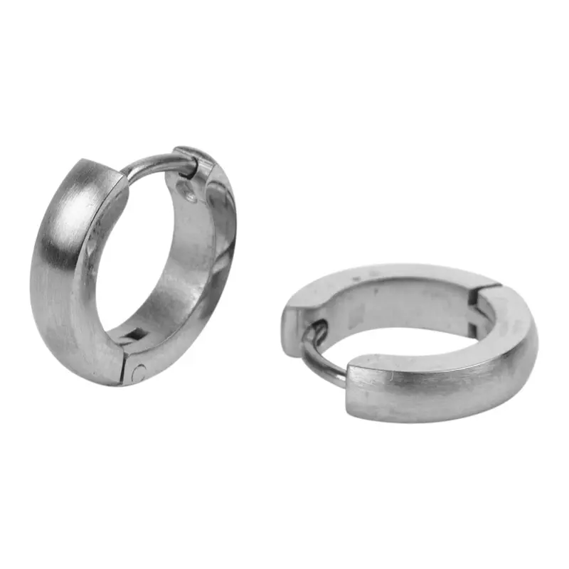Kalli Oorringen Edelstaal Mat 1845 (12mm)